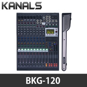 카날스 BKG-120 오디오믹서 12채널 이펙터내장 오디오인터페이스 USB 블루투스