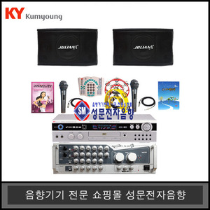 노래방반주기세트4KDVD-1100금영가정용분리형 유선마이크세트