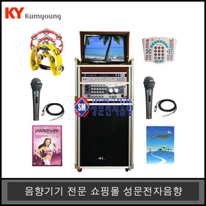노래방반주기세트22KDVD-1100금영가정용LED모니터내장형유선마이크형 